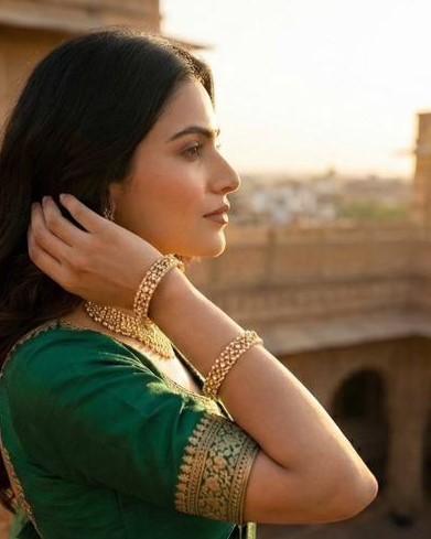 Professional ai photoshoot jewellery image