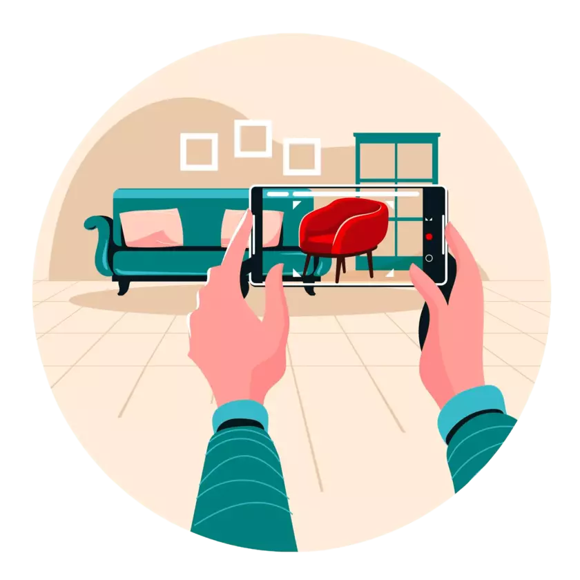 Augmented Reality Section Wireframe studios