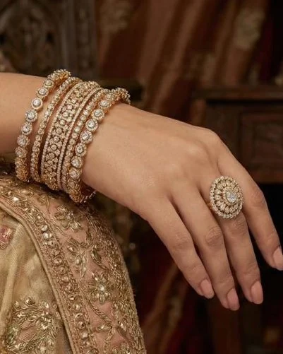Jewellery styling from Wireframe Studios AI photoshoot gallery