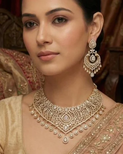 Jewellery styling from Wireframe Studios AI photoshoot gallery